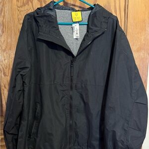 Prince & Fox Gray and Black Hooded Jacket